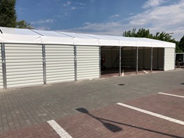 Raktársátor 10 méter széles-68